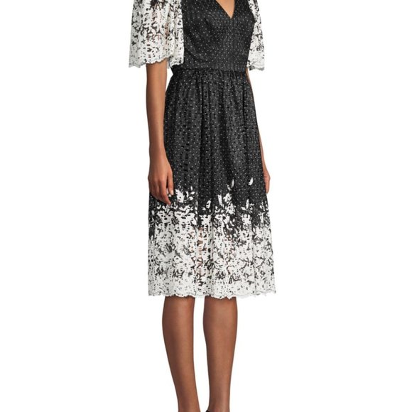 V-Neck Lace Dress - Picture 2 of 3